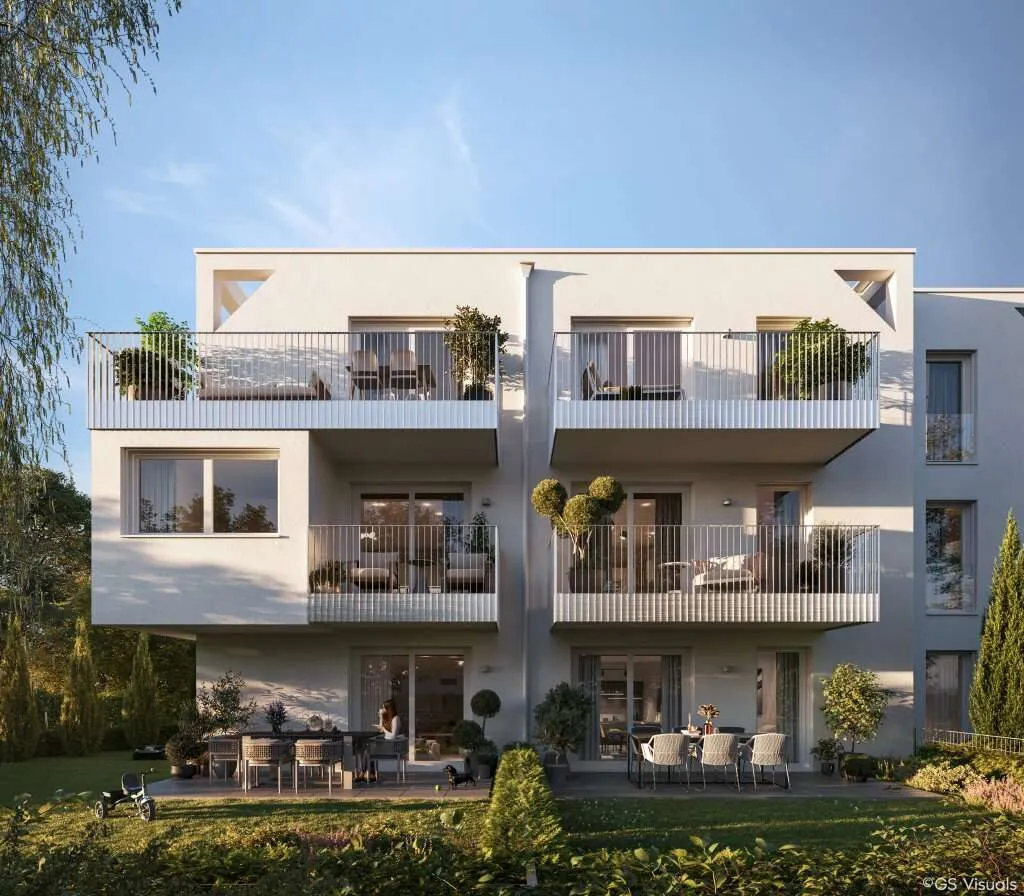 Exklusive Erstbezugswohnung mit Balkon an der Alten Donau - Ansicht 3