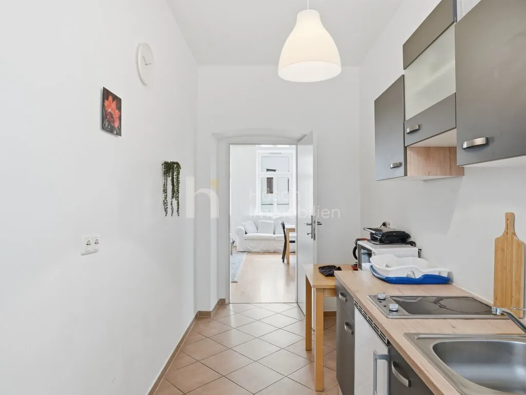 Altbau mit Freiraum nahe Donaukanal - Wohnungen mit Garten, Balkon oder Loggia - Ansicht 3