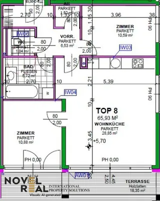 3-Zimmer-Wohnung mieten in Wien – 65,93 m², € 1.971 – Bild 22 von 22