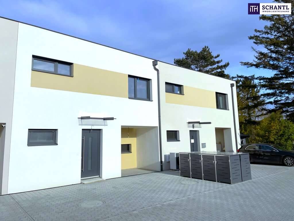 Wohnen im Grünen bei Wien! Perfekt geschnittene Reihenhäuser in absoluter Grünruhelage! Jetzt zuschlagen und im Sommer 2026 einziehen! - Ansicht 2