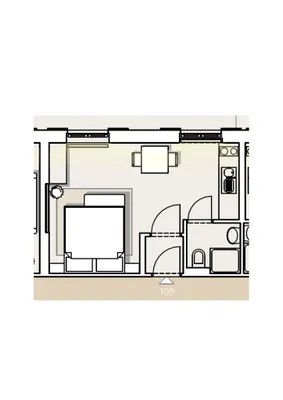 1-Zimmer-Wohnung mieten in Wiener Neustadt Land – 21,01 m², € 312 – Bild 17 von 20