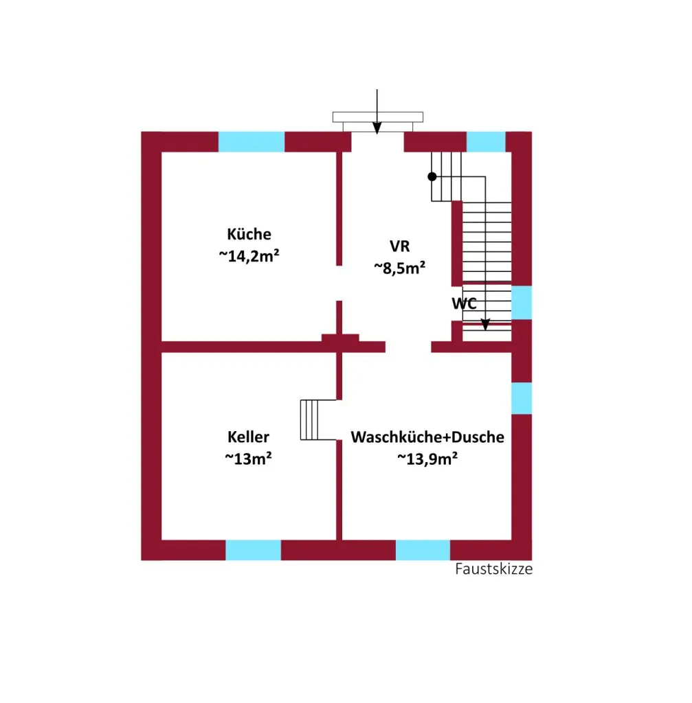 Einfamilienhaus | Entwicklungspotenzial | Gestaltungsfreiheit | Großzügig - Ansicht 3