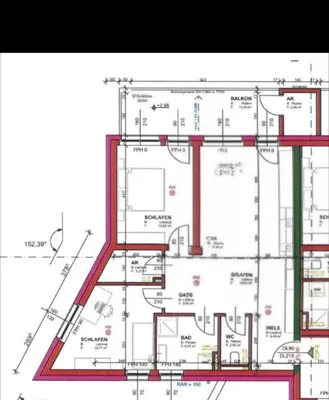 3-Zimmer-Wohnung mieten in Güssing – 78 m², € 872 – Bild 2 von 2