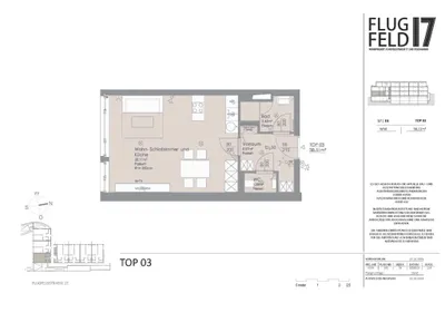 1-Zimmer-Wohnung kaufen in Bruck an der Leitha – 38,51 m², € 169.000 – Bild 9 von 9