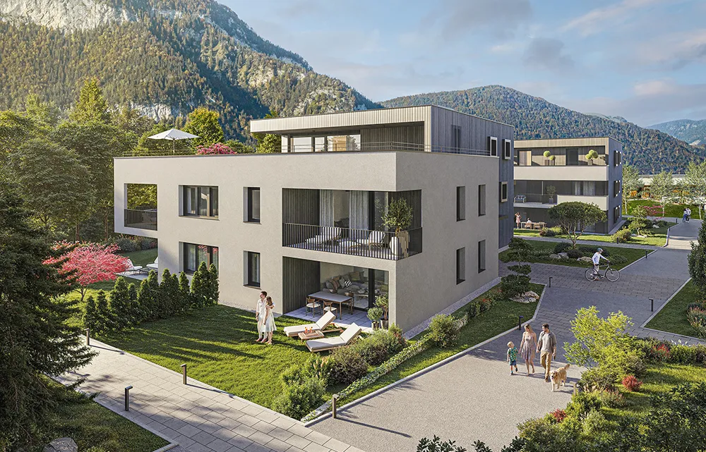 Kompakte 4-Zimmer Wohnung mit Blick auf den Wilden Kaiser - Ansicht 3