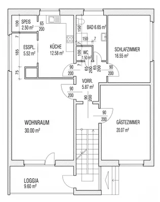 3-Zimmer-Wohnung mieten in Deutschlandsberg – 110 m², € 1.000 – Bild 18 von 18