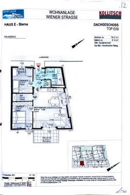 3-Zimmer-Wohnung mieten in Korneuburg – 76,51 m², € 1.484 – Bild 13 von 13