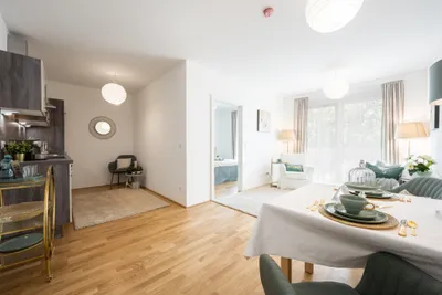 2-Zimmer-Wohnung mieten in Baden – 44 m², € 978