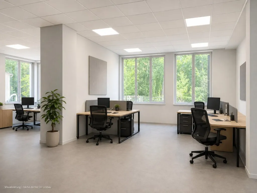 Neu errichtete, klimatisierte und individuell gestaltbare Bürofläche im Fritschpark - 219 m² im Zentrum von Wels - Ansicht 3