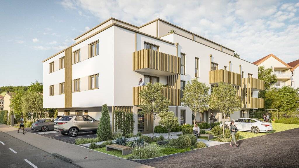 Wohnen am Puls der Zeit > Neubau-Wohnung in Eisenstadt mit Balkon (Top 8) - Ansicht 3