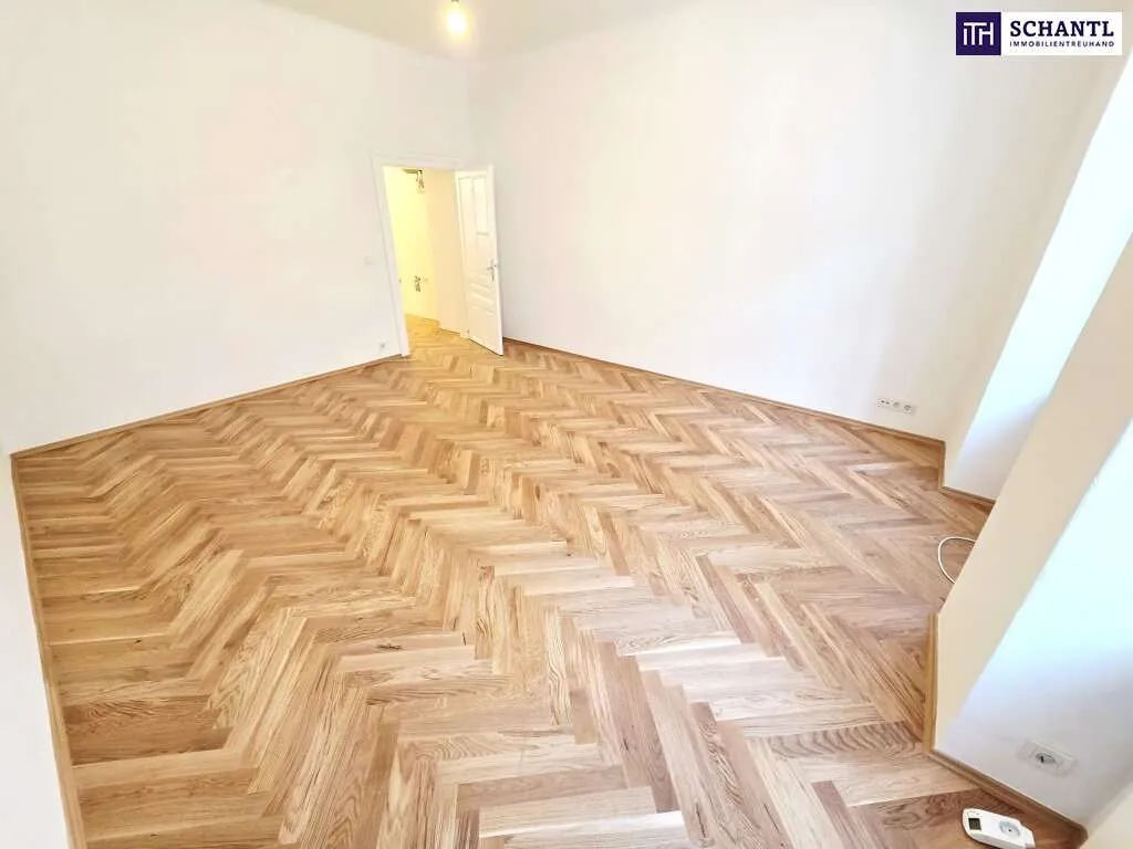 Neuer Preis! Ruhig wohnen, schnell überall sein - Jackpot!! U-Bahn um´s Eck! 2 toll aufgeteilte Zimmer + Ruhige Seitengasse in 1030 Wien + Schönes Altbauhaus! Nicht zögern! - Ansicht 3
