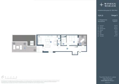 Immobilie kaufen in Wien – 74,6 m², € 933.500 – Bild 27 von 29