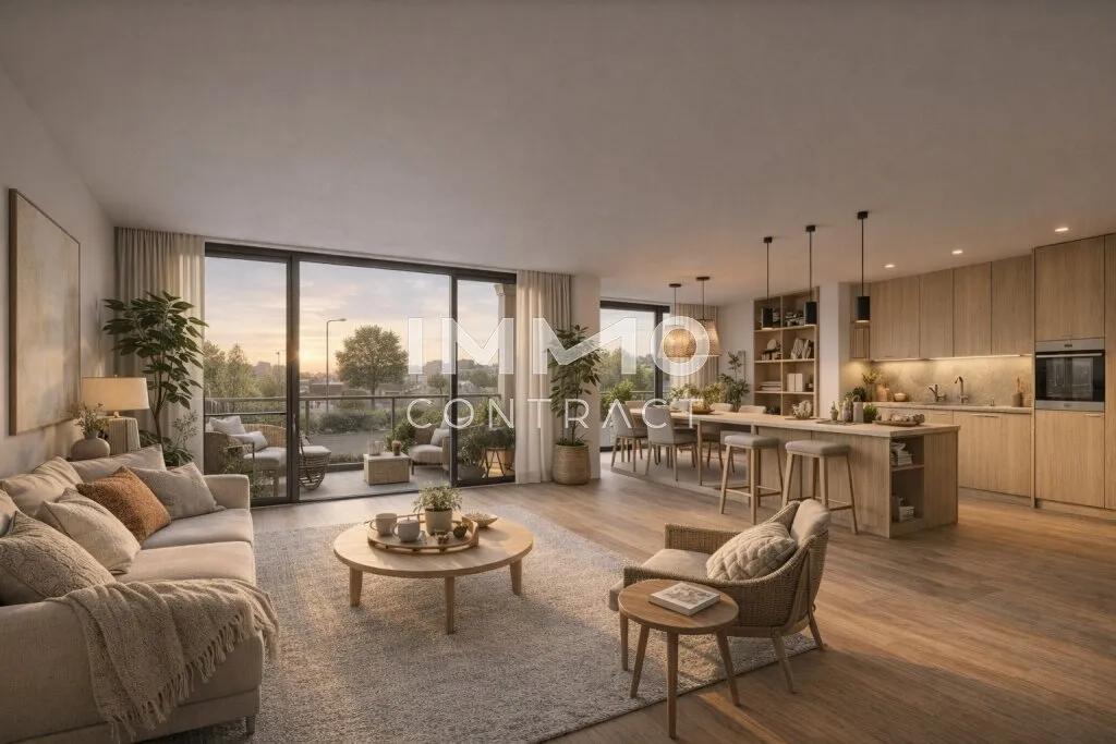 Provisionsfrei! Helle 2-Zimmer Wohnung mit Terrasse - Wohnen im Florea - Ansicht 2