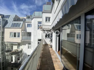 Exklusive 4-Zi-Terrassenwohnung 120m², Balkon, Kamin, Einbauküche, 1040 Wien mieten! – Bild 2
