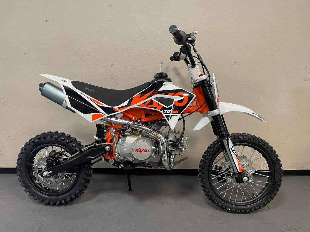 Kayo Dirtbike TD125 mit 12/14“ Räder Motocross