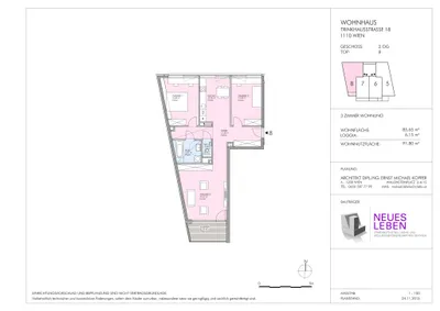 3-Zimmer-Wohnung kaufen in Wien – 92 m², € 450.000 – Bild 22 von 22