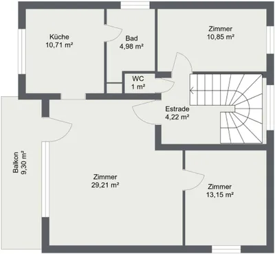 3-Zimmer-Haus mieten in Horn – 112 m², € 820 – Bild 12 von 37