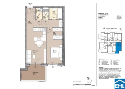 2-Zimmer-Wohnung kaufen in Wien – 53,71 m², € 350.000 – Bild 10 von 10