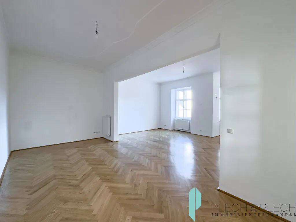 Schöne und großzügige - 2 Zimmerwohnung - 4. Stock OHNE Lift - nahe Lugeck - Ansicht 3