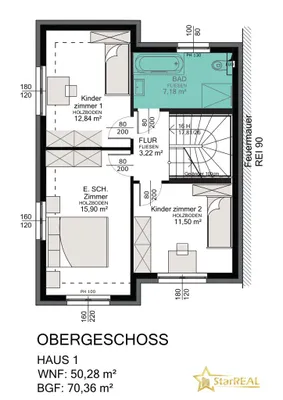 5-Zimmer-Haus kaufen in Wien – 120 m², € 799.900 – Bild 20 von 23