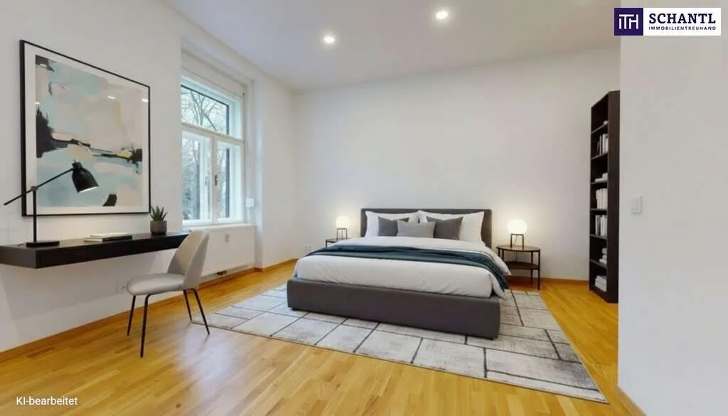 NEUER PREIS: Die seltene Mischung: Parkblick, Ruhe & Top-Sanierung im Altbau - Ansicht 2