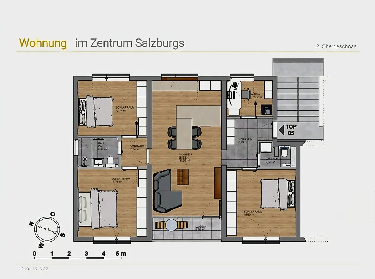 Wohnung – Salzburg - Ansicht 3