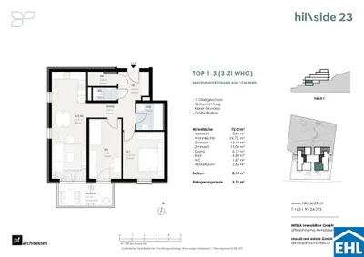 Immobilie kaufen in Wien – 72,01 m², € 431.500 – Bild 11 von 11