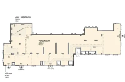 Gewerbeimmobilie mieten in Wien – 815 m², € 20 – Bild 5 von 6