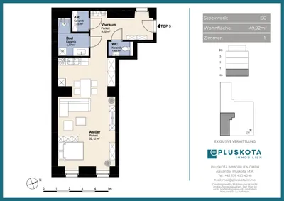 1-Zimmer-Wohnung kaufen in Wien – 49,92 m², € 155.000 – Bild 13 von 13