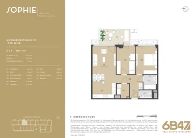 3-Zimmer-Wohnung kaufen in Wien – 70,2 m², € 816.900 – Bild 13 von 13