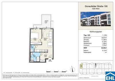 Immobilie kaufen in Wien – 44,08 m², € 290.290 – Bild 6 von 6