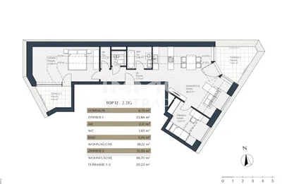 3-Zimmer-Wohnung kaufen in Wien – 88,7 m², € 559.000 – Bild 8 von 8