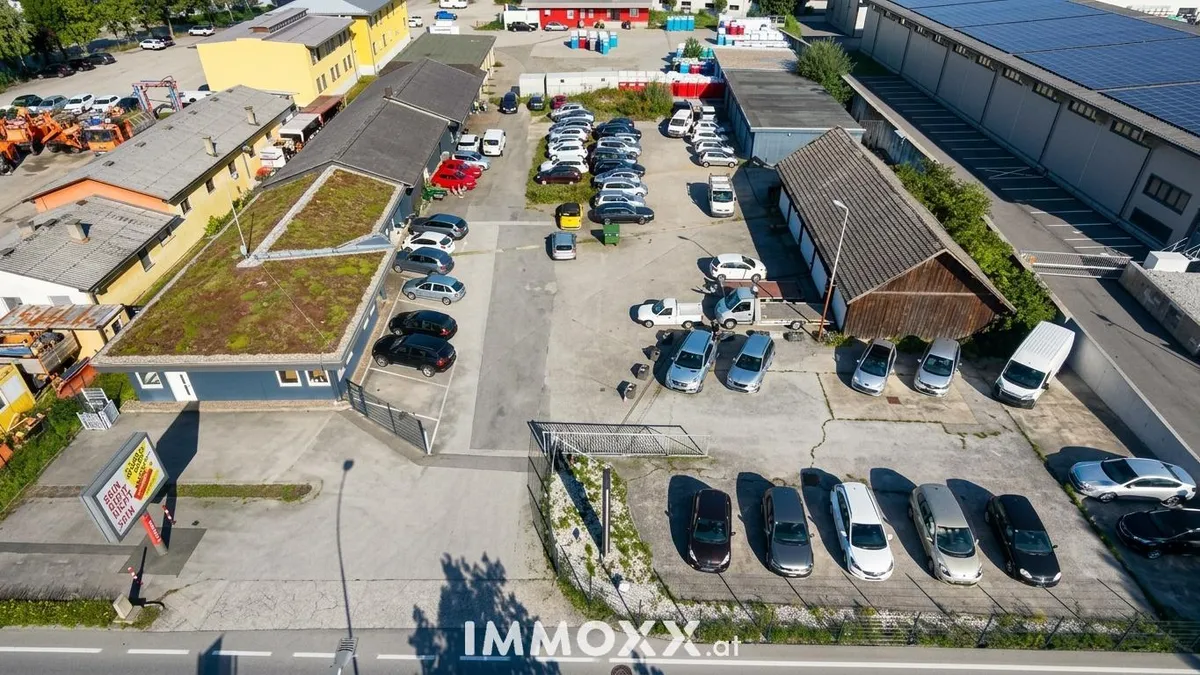 Wohnen & Gewerbe vereint: Betriebsliegenschaft mit Privatwohnung auf 3.995 m² in Villach - Ansicht 3