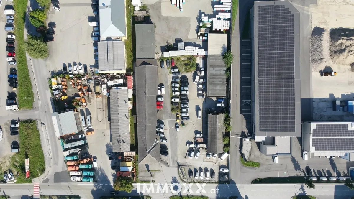 Wohnen & Gewerbe vereint: Betriebsliegenschaft mit Privatwohnung auf 3.995 m² in Villach - Ansicht 2
