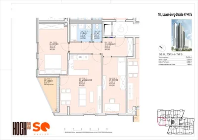 3-Zimmer-Wohnung kaufen in Wien – 73,22 m², € 509.000 – Bild 21 von 21