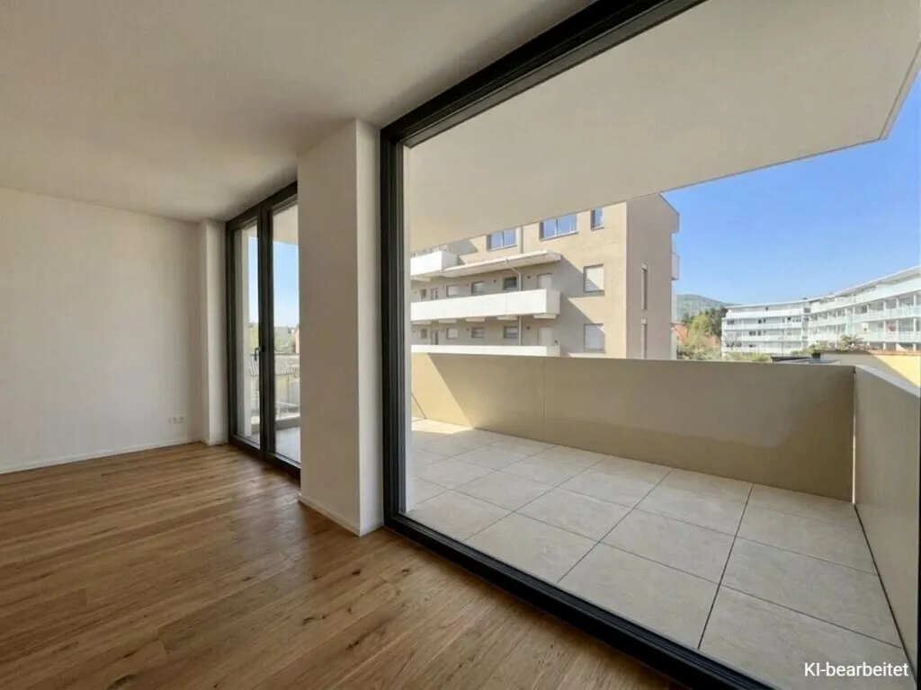 Anlegerwohnung in Graz-Andritz: 2 Zimmer, Südbalkon, Erstbezug - Übergabe Dezember 2026 - Ansicht 3