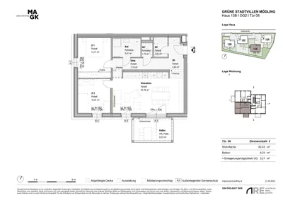 3-Zimmer-Wohnung kaufen in Mödling – 82,44 m², € 570.000 – Bild 6 von 6