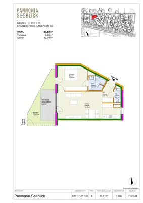 2-Zimmer-Wohnung kaufen in Neusiedl am See – 58,63 m², € 329.900 – Bild 21 von 21
