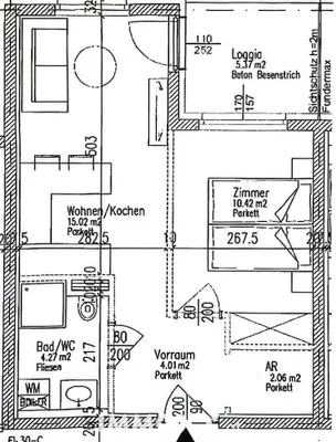 2-Zimmer-Wohnung kaufen in Graz – 35 m², € 145.000 – Bild 11 von 11