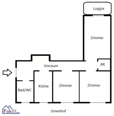 3-Zimmer-Wohnung kaufen in Wien – 84,06 m², € 399.000 – Bild 2 von 12