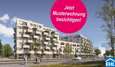 Kompakte Neubauwohnung | 1,5 Zimmer | Balkon