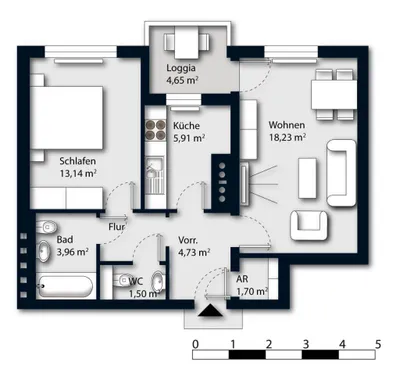 2-Zimmer-Wohnung kaufen in Graz – 53,5 m², € 169.900 – Bild 15 von 15