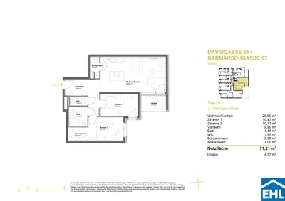 Immobilie kaufen in Wien – 71,21 m², € 387.783 – Bild 6 von 6