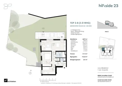 3-Zimmer-Wohnung kaufen in Wien – 68,99 m², € 569.500 – Bild 1 von 15