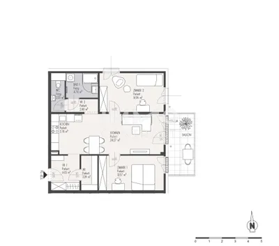 3-Zimmer-Wohnung kaufen in Wien – 74,77 m², € 474.000 – Bild 8 von 8