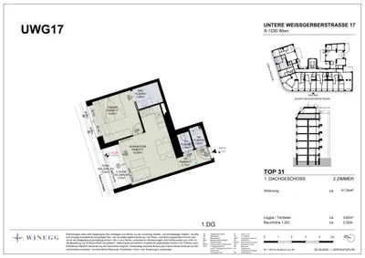 2-Zimmer-Wohnung kaufen in Wien – 41,34 m², € 595.000 – Bild 10 von 10