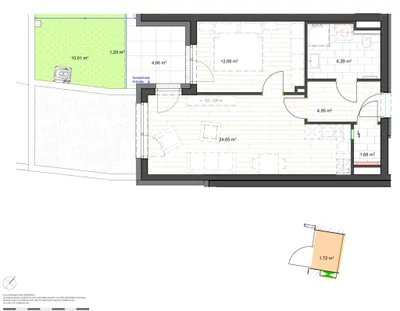 2-Zimmer-Wohnung kaufen in Sankt Veit an der Glan – 50,23 m², € 195.800 – Bild 8 von 8