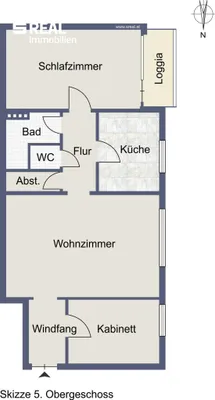 3-Zimmer-Wohnung kaufen in Salzburg Stadt – 63 m², € 243.000 – Bild 8 von 8