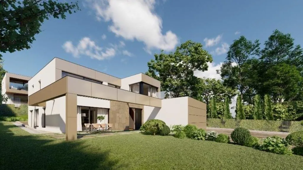 Sonniges Grundstück mit baubewilligtem Haus - Ansicht 3