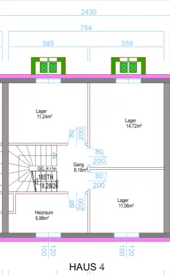4-Zimmer-Haus kaufen in Gänserndorf – 150 m², € 529.000 – Bild 20 von 22